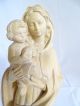 Madonna Mit Kind Hochwertige Handarbeit Geschnitzte Skulptur Figur Oberammergau Skulpturen & Kruzifixe Bild 1