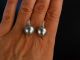 Tahiti Grey Zucht Perlen OhrhÄnger Brillianten Gold 750 Ohrringe Pearl Earrings Schmuck & Accessoires Bild 2