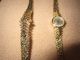Altes Schmuckset M.  Saphir Armband Uhr Kette 835 Silber Vergoldet Schmuck & Accessoires Bild 3