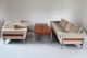 International Style Sofa Garnitur 1960’s Modernism - Florence Knoll Behr ära 1960-1969 Bild 5