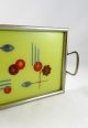 Seltenes Avantgarde Bauhaus Tablett Geometrisch Art Deco Modernist Tray 1920-1949, Art Déco Bild 2