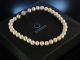 Brilliant Pearl Necklace Feinste Zucht Perlen Kette Brillanten 2,  15 Ct Gold 750 Ketten Bild 4