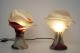 Einzigartige Glaslampen Paar Peil & Putzler Tischlampe 70er Jahre Retro Lampe 1970-1979 Bild 10