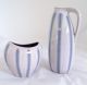 Paar Seltene Mid Century Keramik Vasen Fritz Van Daalen Aalen Tolles Design Nach Form & Funktion Bild 1