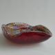 Red Avem Murano Glas Bowl Schale Tutti Frutti Millefiori Italy Design Glas & Kristall Bild 5