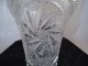 Riesige Alte Blei Kristall Glas Deckel Pokal Vase Fußvase Ca.  47 Cm Kristall Bild 5