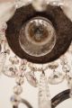 Unikat Jugendstil Tischleuchte Glassockel Opaleszent Gefertigt nach 1945 Bild 10