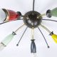 Sputnik 5 - Armig Deckenlampe 50er Spinne Rockabilly Vintage Lampe Lamp Bunt 1950-1959 Bild 9