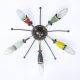 Sputnik 5 - Armig Deckenlampe 50er Spinne Rockabilly Vintage Lampe Lamp Bunt 1950-1959 Bild 2