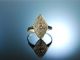 Antique Engagement Ring Art Deco Verlobungs Ring Gold 585 Platin Diamant Um 1925 Schmuck nach Epochen Bild 1