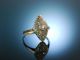 Antique Engagement Ring Art Deco Verlobungs Ring Gold 585 Platin Diamant Um 1925 Schmuck nach Epochen Bild 2