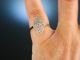 Antique Engagement Ring Art Deco Verlobungs Ring Gold 585 Platin Diamant Um 1925 Schmuck nach Epochen Bild 5