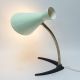 Diabolo Tischlampe 50s Lampe Schwarz GrÜn 50er Vintage Leuchte Desk Lamp 1950-1959 Bild 3
