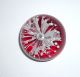 Kristall - Glas - Kugel Rot,  Briefbeschwerer,  Paperweight,  623 Gr.  Rot Dekokugel Dekorglas Bild 2