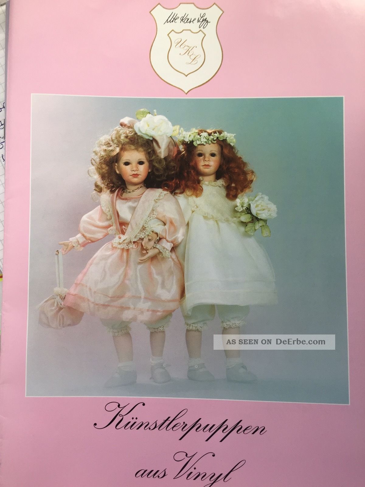 1996 Ute Kase - Lepp Künstlerpuppen Aus Vinyl,  Katalog Spielzeug-Literatur Bild