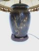 Antike Art Déco Wmf Ikora Metall Lampe Mit Schirm Und Holzständer Top 1920-1949, Art Déco Bild 1