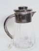 Vintage Wmf Kalte Ente Blei Kristall Glas Karaffe Mit Kühleinsatz Kristall Bild 1