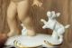 Filigrane Gerold Porzellanfigur 5554 Mädchenakt Mit Hund Gold Staffiert - 14 Cm Figuren Bild 8