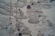 Antikes Japanisches Rollbild Kakejiku Dorfszene Japan Scroll 3519 Asiatika: Japan Bild 5