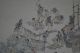 Antikes Japanisches Rollbild Kakejiku Dorfszene Japan Scroll 3520 Asiatika: Japan Bild 2