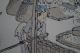 Antikes Japanisches Rollbild Kakejiku Dorfszene Japan Scroll 3520 Asiatika: Japan Bild 4