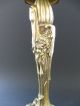 :: Jugendstil Marabu Leuchter Marabou Candlestick Art Nouveau Bronze Brass Bird 1890-1919, Jugendstil Bild 9