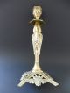 :: Jugendstil Marabu Leuchter Marabou Candlestick Art Nouveau Bronze Brass Bird 1890-1919, Jugendstil Bild 8