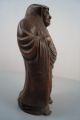 Japanische Bizen Bodhidharma (daruma) Statue Figur Japan Figurine Asiatika: Japan Bild 4