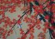 Antikes Japanisches Rollbild Kakejiku Vögel Im Herbst Japan Scroll 3539 Asiatika: Japan Bild 2