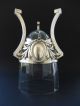:: Jugendstil 800 Silber JÄger Wien Traube WÄscher Grape Vase Floral Art Nouveau Objekte vor 1945 Bild 2