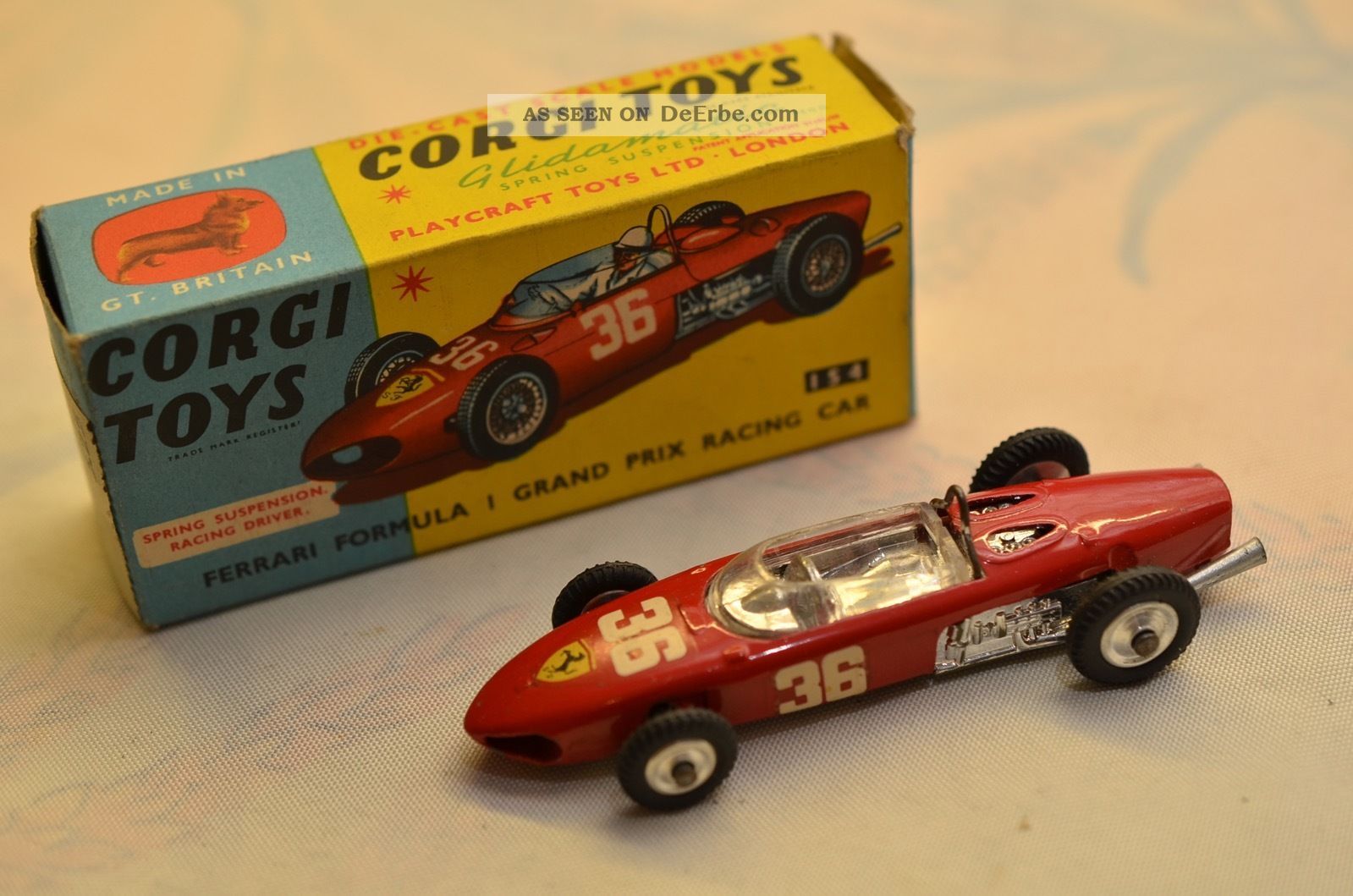 Sammlerstück Corgi Toys 154 Grand Prix Racing Car Fahrzeuge Bild
