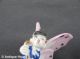 Thüringen ältere Porzellanfigur Schmetterlingskind Junge Mit Gehstock Modell 747 Nach Form & Funktion Bild 3