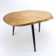 Tisch Holz Kirschholz Baumscheibe Mid Century Vintage 50s 60s Beistelltisch 1950-1959 Bild 1