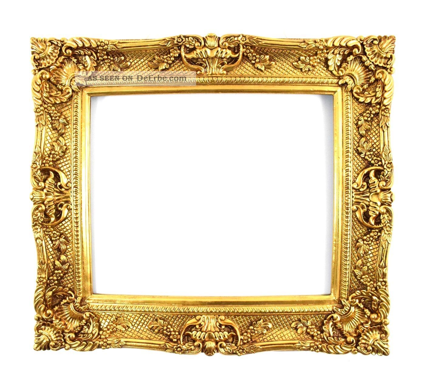 Gro er Bilderrahmen 75 X 85 50 X 60 Cm Barock Gem lde Prunkrahmen 