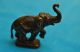 Alte Antike Orig.  Bronzefigur Tierfigur Elefant Um 1910 - 1930 Bronze Bild 2