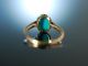 Österreich Um 1870 Historischer TÜrkis Ring Gold 585 Antique Turquoise Ringe Bild 2