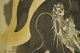 Antikes Japanisches Rollbild Kakejiku Drache Japan Scroll 3416 Asiatika: Japan Bild 2