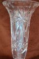 Bleikristall Vase Glatter Rand - Toller Schliff - 20cm - Ca.  530g Kristall Bild 2