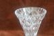 Antik Kristall Vase Schwer Handschliff Olivschliff Bleikristall Kristall Bild 1