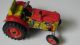 Blechspielzeug - Traktor Rot Von Kovap Komplett Mit Schlüssel Fahrbar Top Gefertigt nach 1970 Bild 2