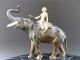 : Wiener Jugendstil Bronze Elefant Elephant Gold Mahout Art Nouveau Bowl Marmor 1890-1919, Jugendstil Bild 6