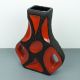 Roth Fat Lava Guitar Vase 312 Vintage West German Pottery Wgp Nach Stil & Epoche Bild 2