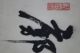 Antikes Japanisches Rollbild Kakejiku Bodhidharma (daruma) Japan Scroll 3362 Asiatika: Japan Bild 2