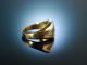 Vintage Statement Grosser Ring Gold 585 Diamanten Usa Um 1960 Diamonds Ringe Bild 2