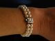 Edler Klassiker Akoya Zucht Perlen Armband Gold 585 2 Reihig Pearl Bracelet Schmuck & Accessoires Bild 3