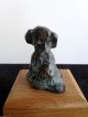 Friedrich Haufe 20.  Jhd.  - Bronze - Kleiner Hund Kunst Bild 3