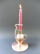 Jugendstil Arts Crafts Design Leuchter Candlestick Art Nouveau Copper Bra 3j Wmf 1890-1919, Jugendstil Bild 4