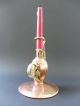 Jugendstil Arts Crafts Design Leuchter Candlestick Art Nouveau Copper Bra 3j Wmf 1890-1919, Jugendstil Bild 5