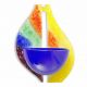 Weihwasserkessel Regenbogen Modern Glas 19 X 9,  5 X 4,  5 Cm Kirchliches Gerät & Inventar Bild 1