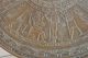 Antik Rauchertisch Art Déco Beistelltisch Tischplatte Messing ägyptische Motive Antike Originale vor 1945 Bild 4
